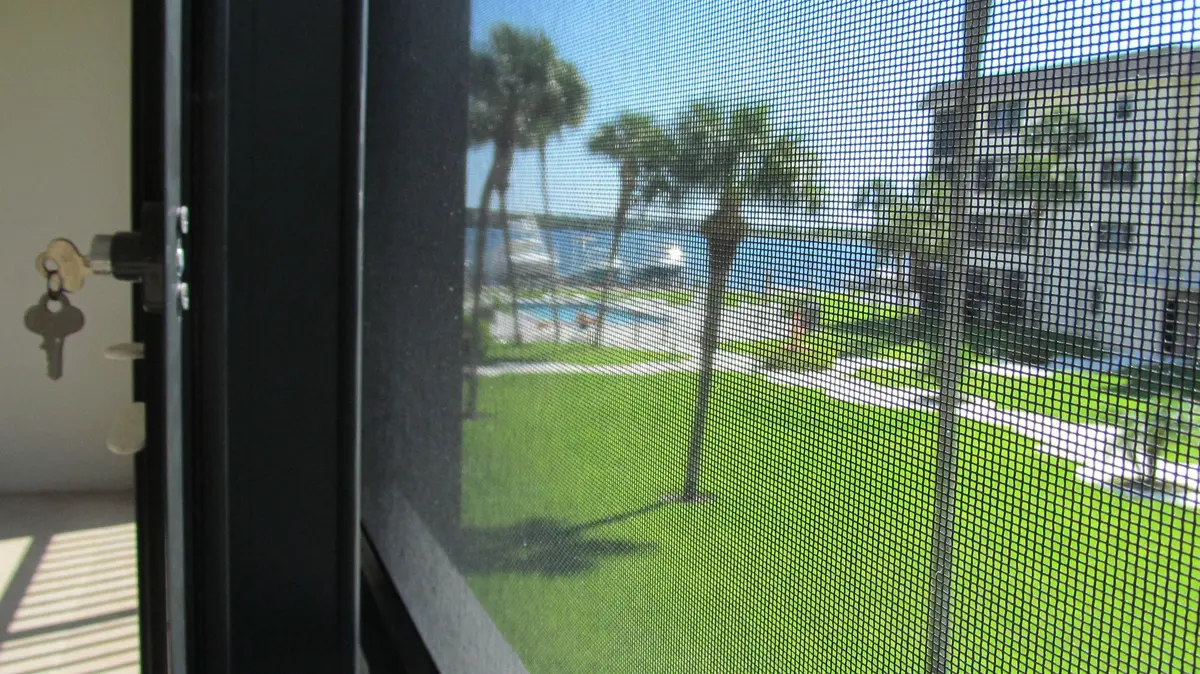 VIEW FROM BALCONY at 2424 N Federal Highway 210, Boynton Beach