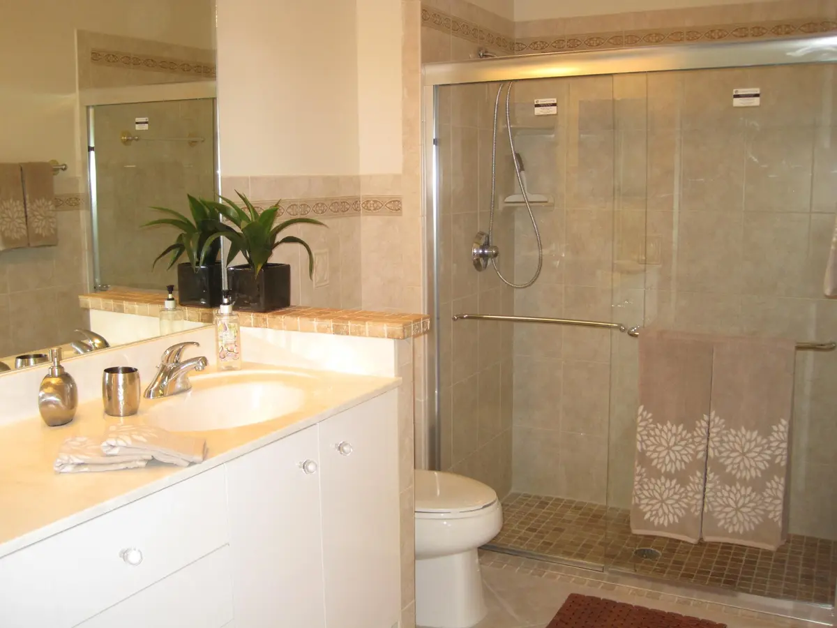 GORGEOUS MASTER BATH at 15355 Lake Wisteria Road, Delray Beach