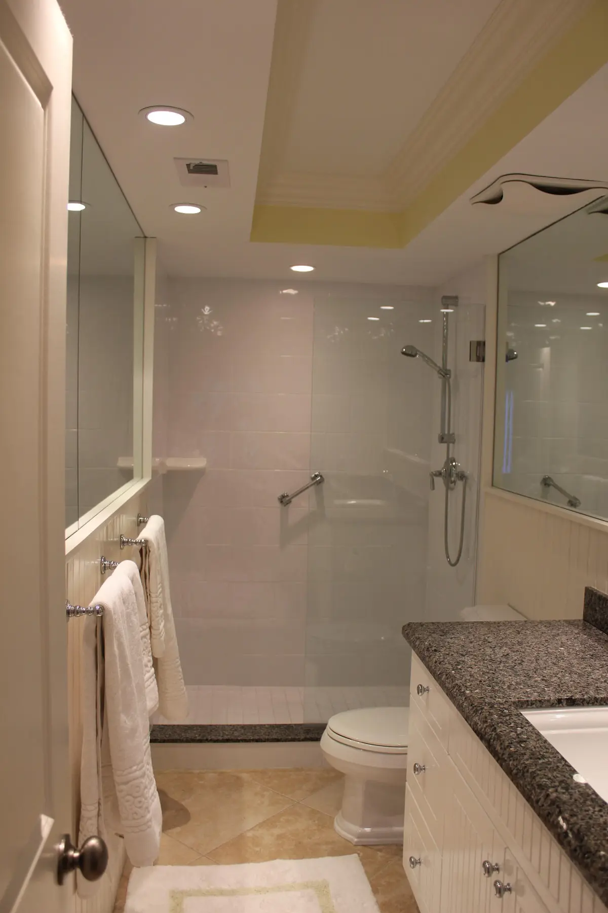 Master Bath at 250 Bradley Place 304, Palm Beach