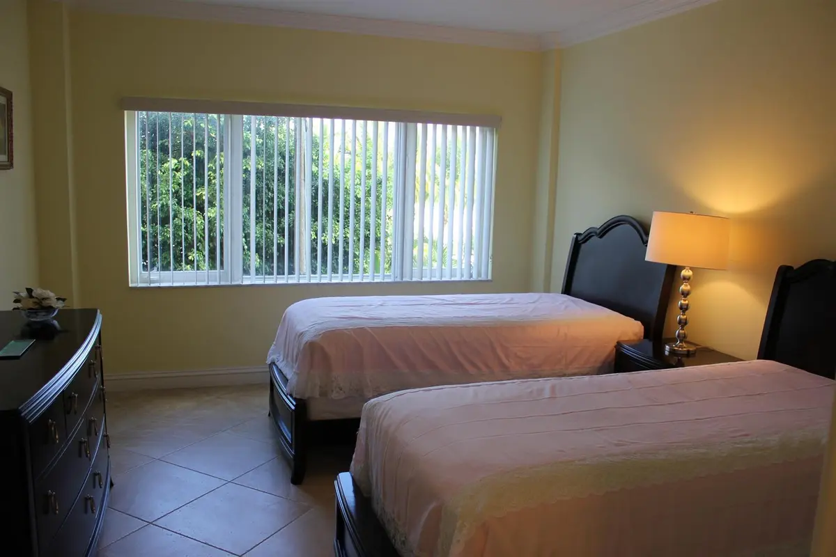 Guest Bedroom at 250 Bradley Place 304, Palm Beach