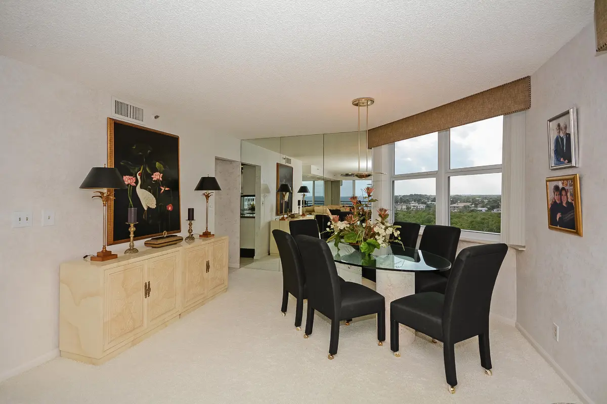 DIning Room at 3407 S Ocean Boulevard 8d, Highland Beach
