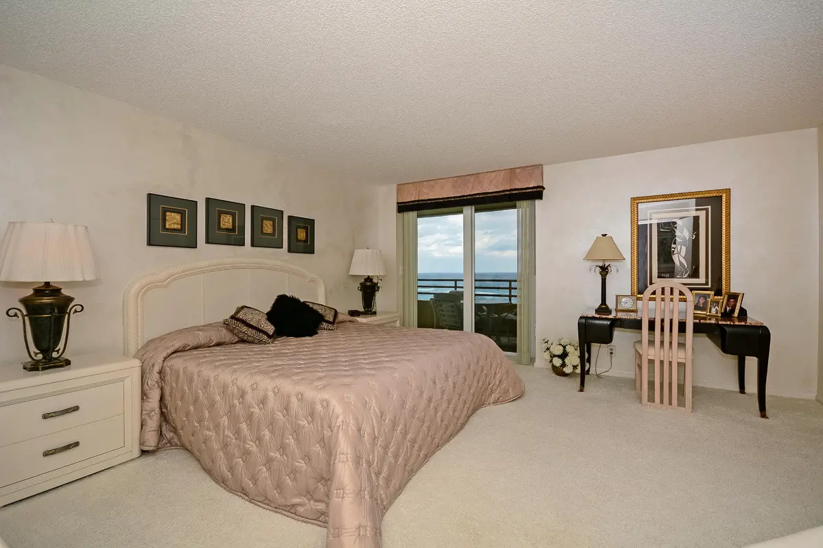 Master Bedroom at 3407 S Ocean Boulevard 8d, Highland Beach