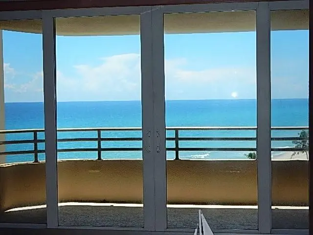 LIVING ROOM VIEW at 3407 S Ocean Boulevard 7-C, Highland Beach