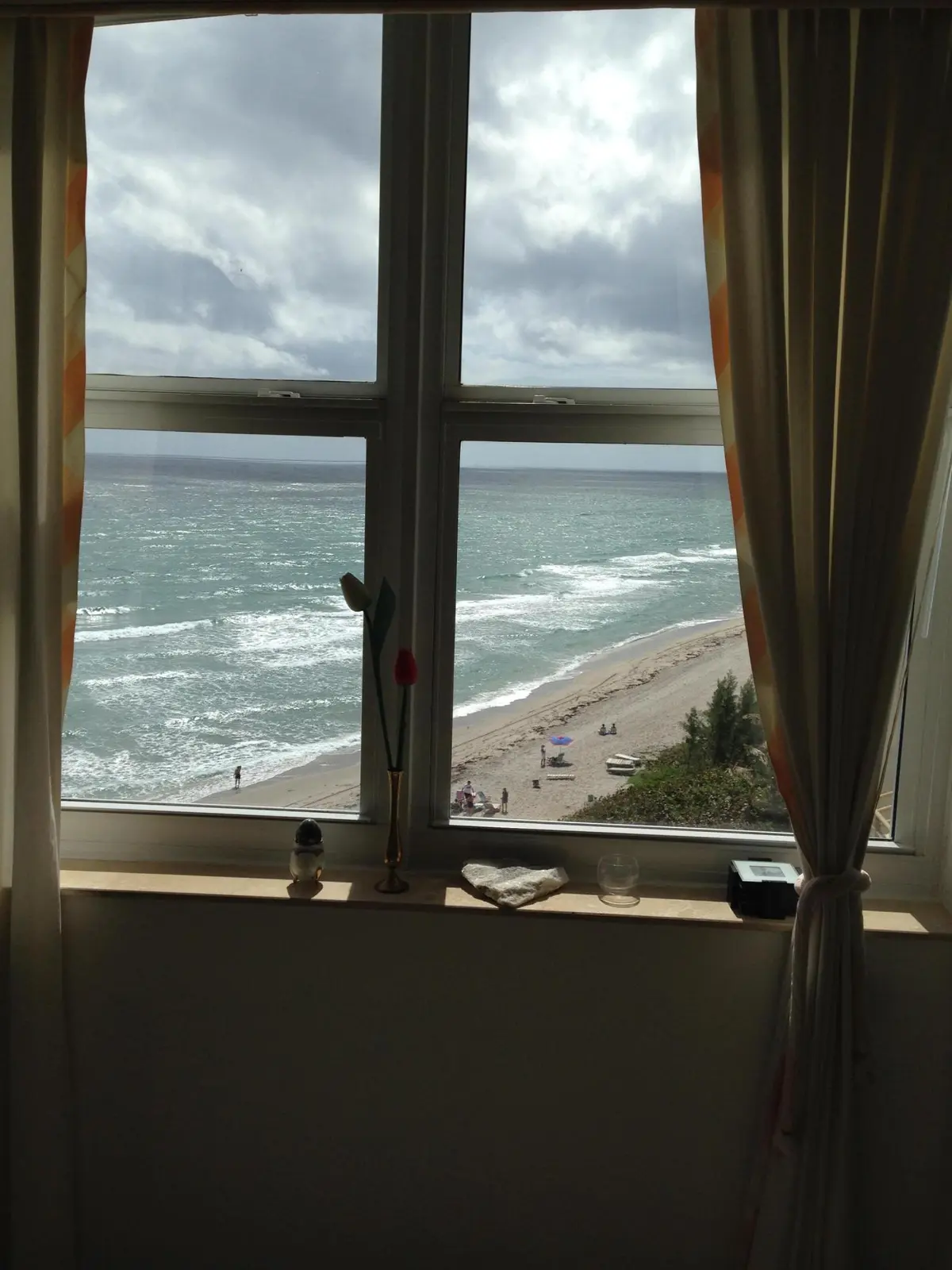 DINING ROOM VIEWS at 3407 S Ocean Boulevard 8a, Highland Beach