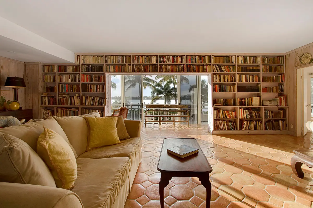 Living Room View at 250 Bradley Place 208, Palm Beach