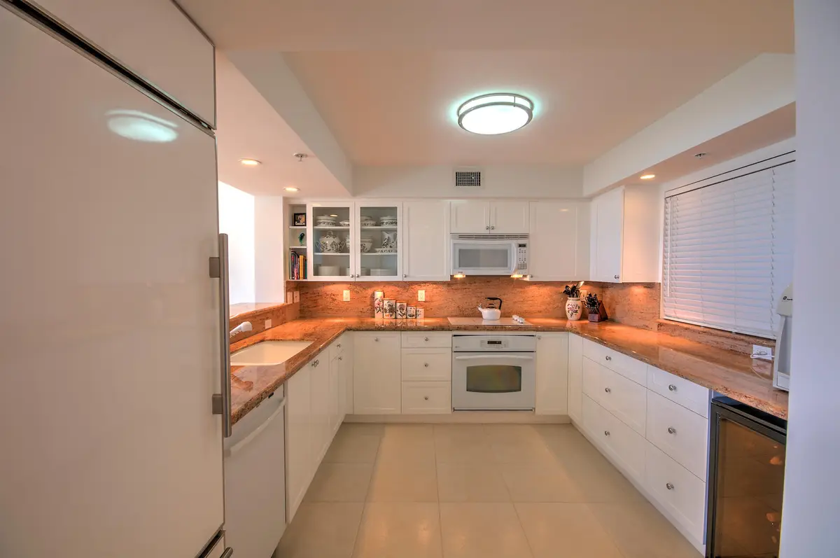 Kitchen at 2565 S Ocean Boulevard 109n, Highland Beach