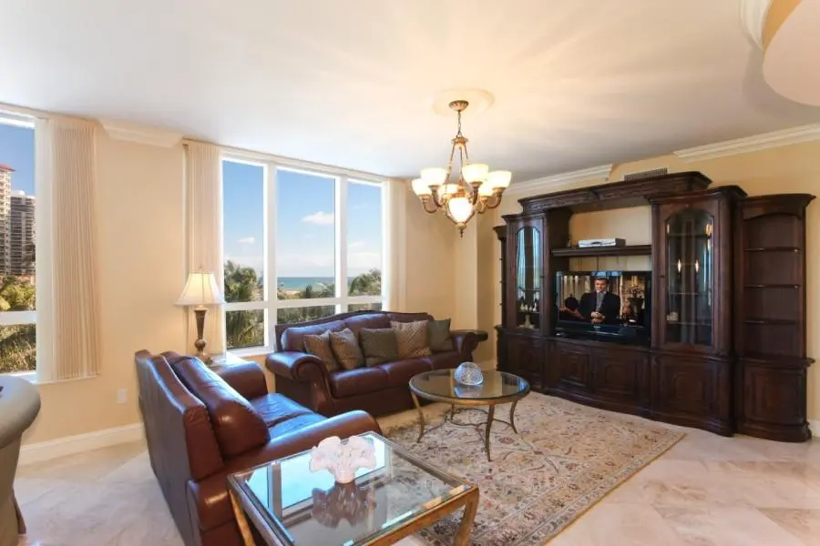 Great Room at 3800 N Ocean Drive 451, Singer Island