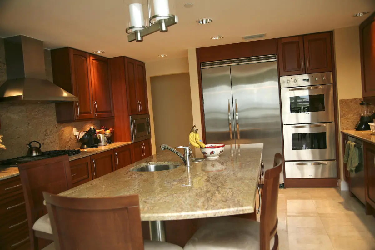 Kitchen at 3800 N Ocean Drive 852, Singer Island