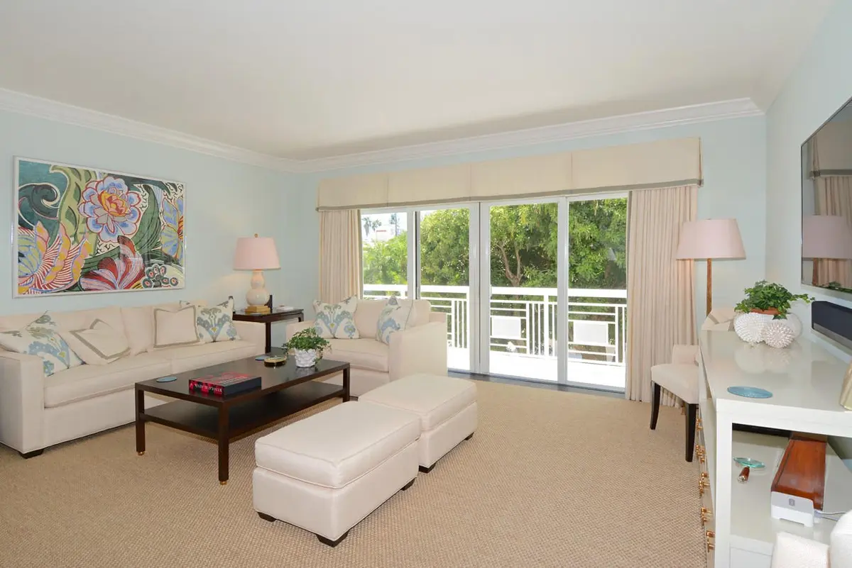 Living Room at 250 Bradley Place 202, Palm Beach