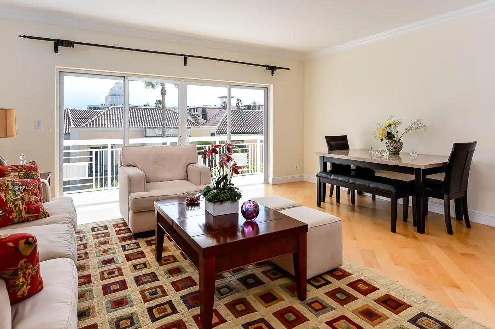 Living Area at 250 Bradley Place 402, Palm Beach