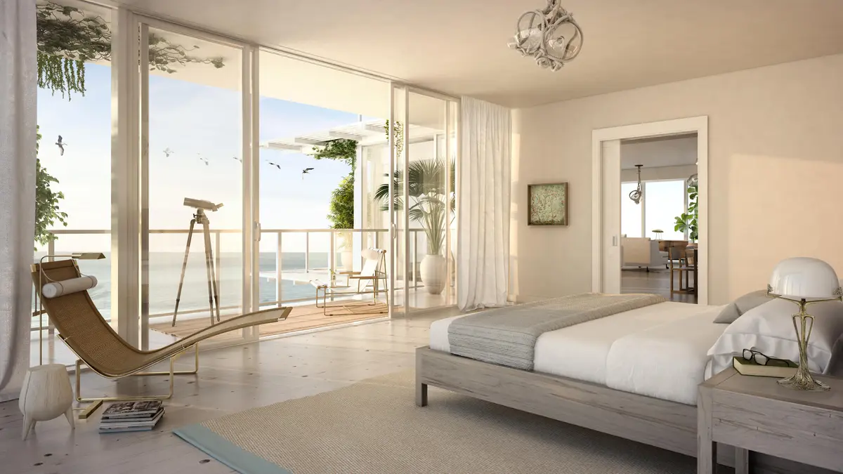 3550_Residence A_Master_Bedroom at 3550 S Ocean Boulevard 2a, Palm Beach
