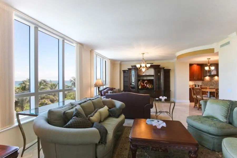 Great Room at 3800 N Ocean Drive 451, Singer Island