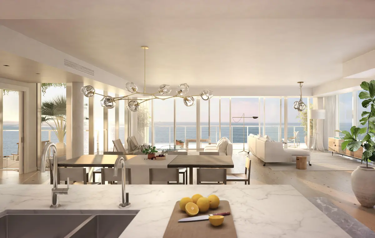 3550_Residence A_Living Room at 3550 S Ocean Boulevard 4a, Palm Beach