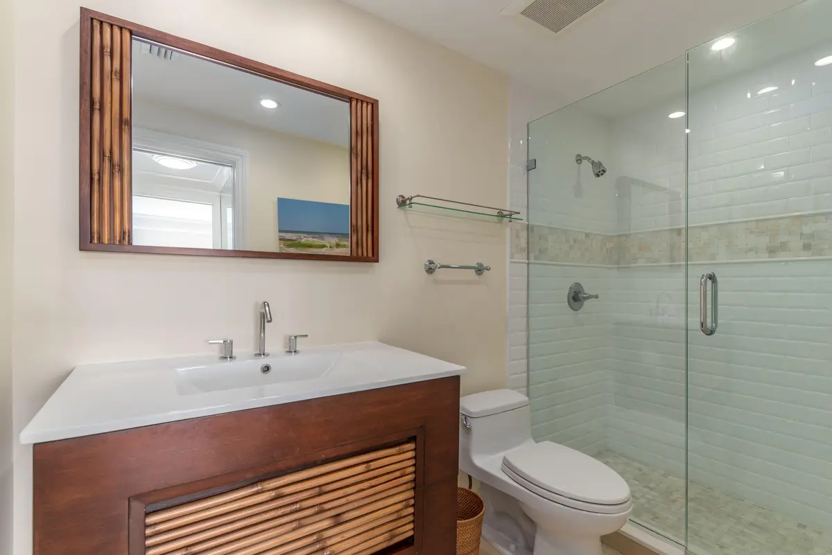 Master Bath at 250 Bradley Place 501, Palm Beach