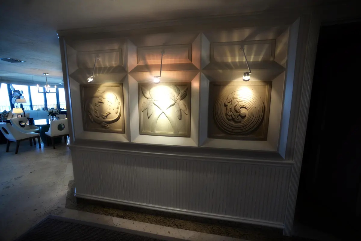 Waterfront 503 Hallway Entry at 800 Ocean Drive 503, Juno Beach