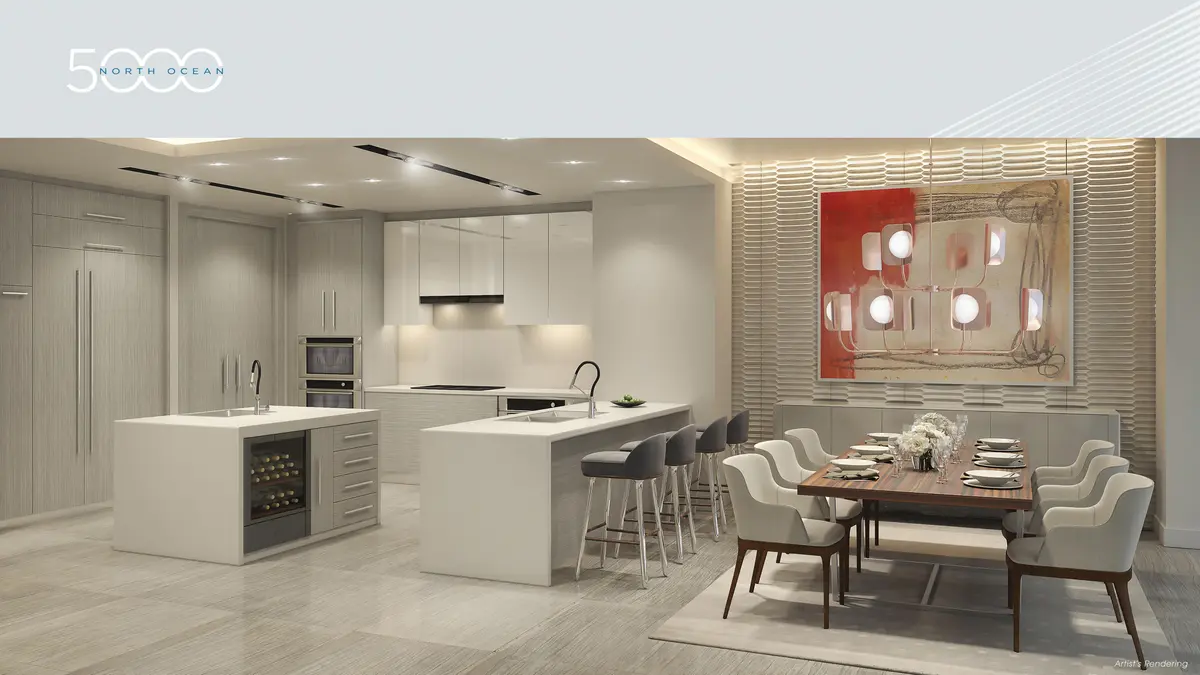 04-Beachwalk Kitchen at 5000 N Ocean Drive 602, Singer Island