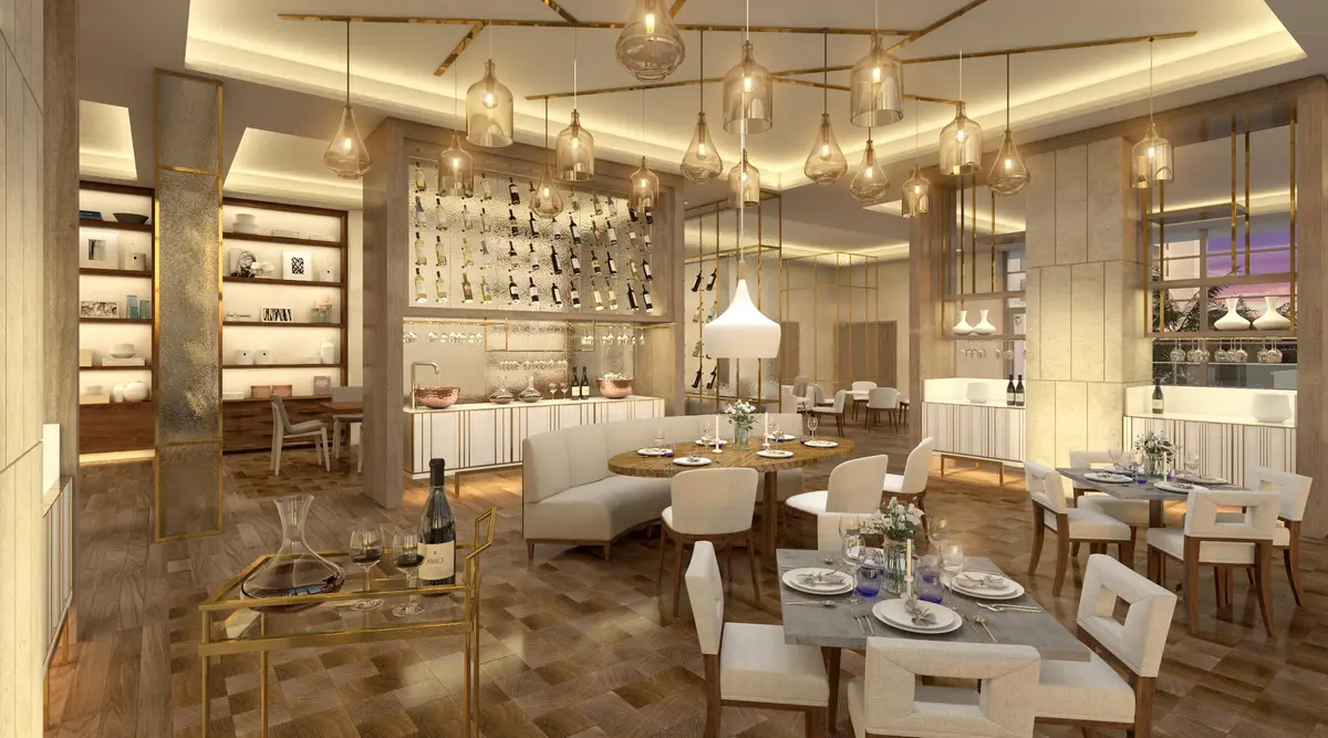 5.Resort Restaurant at 3100 N Ocean Drive H-1704, Singer Island