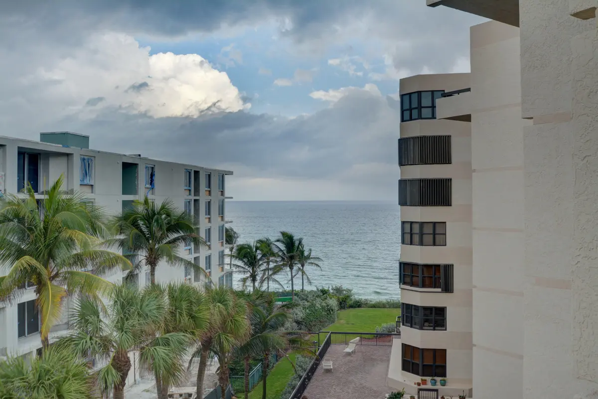 Ocean View from Patio at 1155 Hillsboro Mile 503, Hillsboro Beach