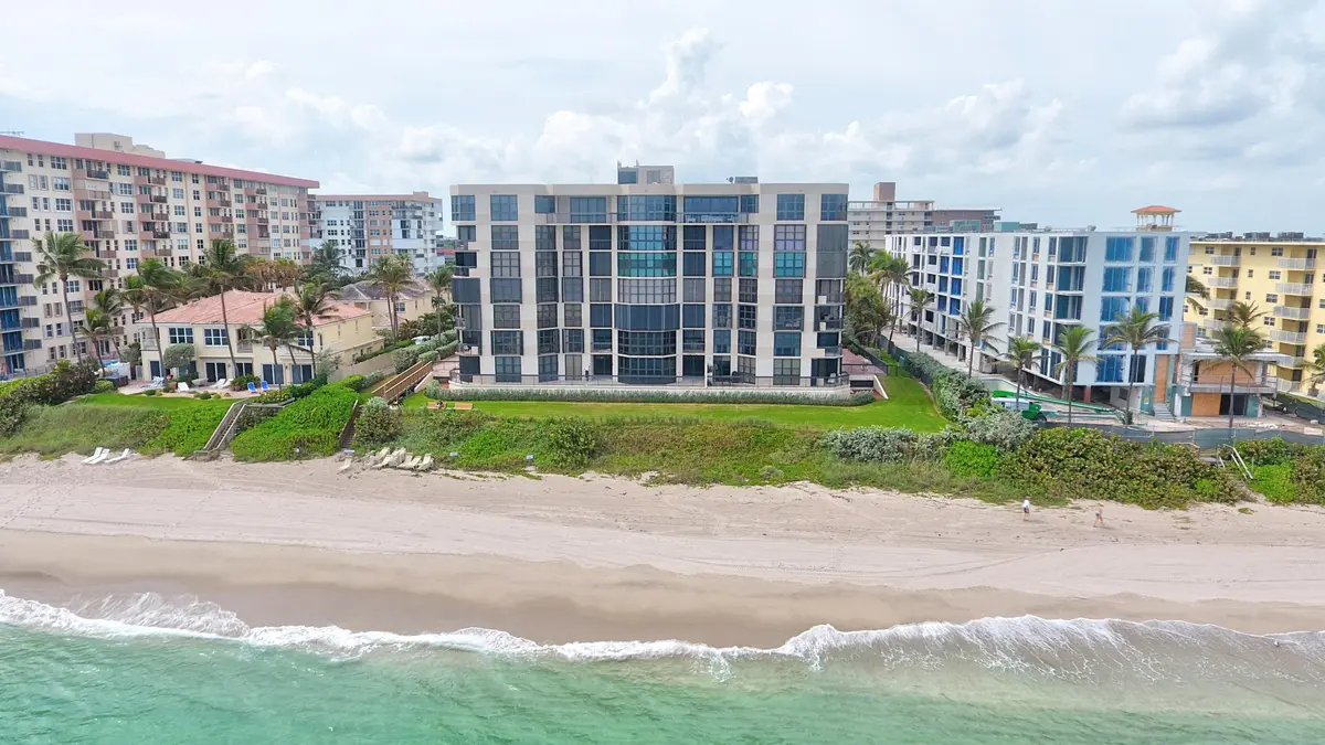 Aerial from East 1 at 1155 Hillsboro Mile 503, Hillsboro Beach
