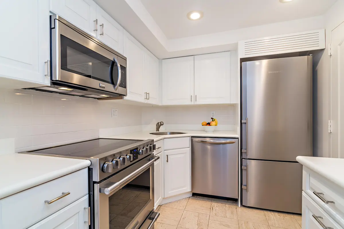 Kitchen at 250 Bradley Place 505, Palm Beach