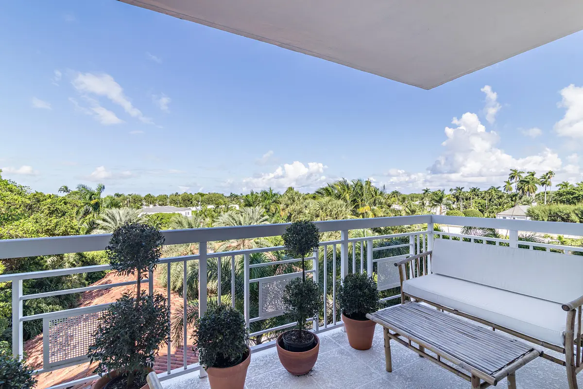 Balcony at 250 Bradley Place 505, Palm Beach