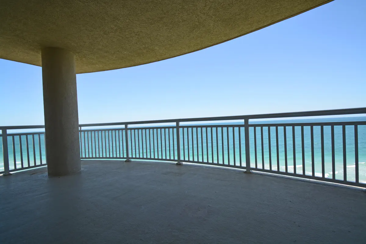 East balcony from Great Room at 3702 N Highway A1a 1201, Hutchinson Island
