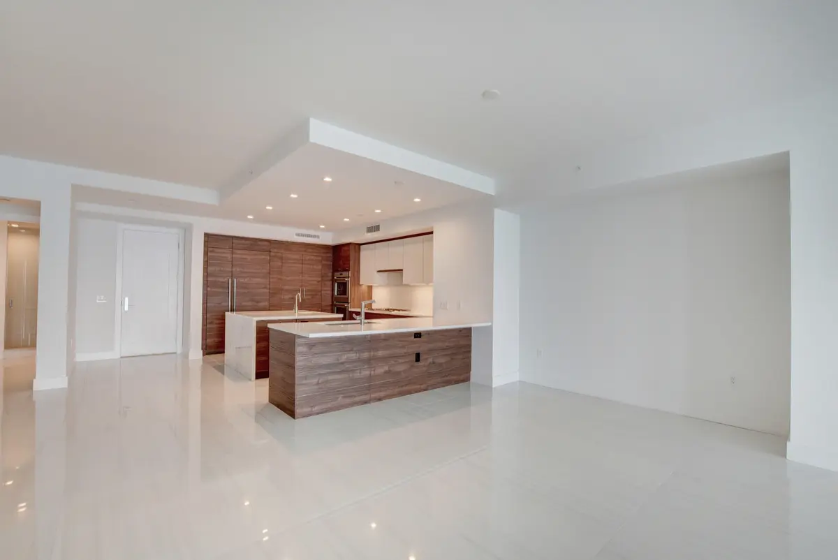 Great Room to Kitchen at 5000 N Ocean Drive 1102, Singer Island