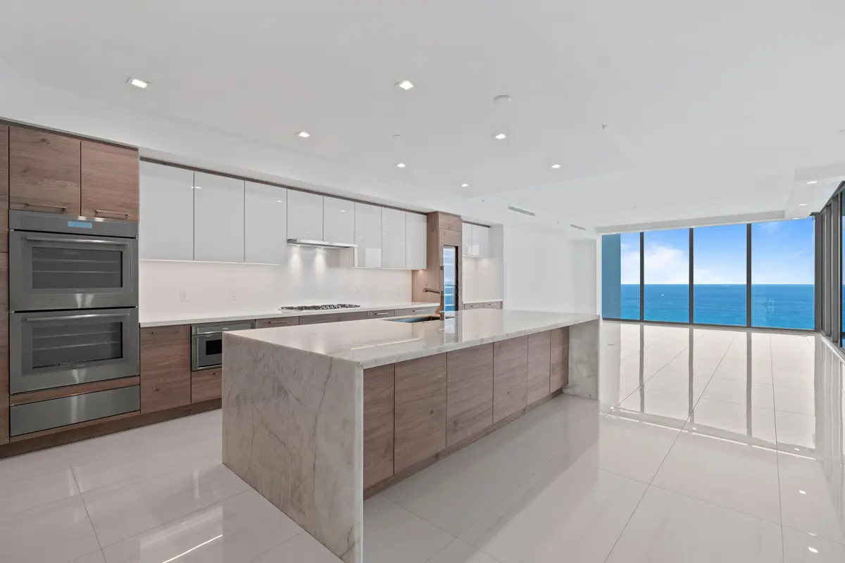 Kitchen at 5000 N Ocean Drive 1803, Singer Island
