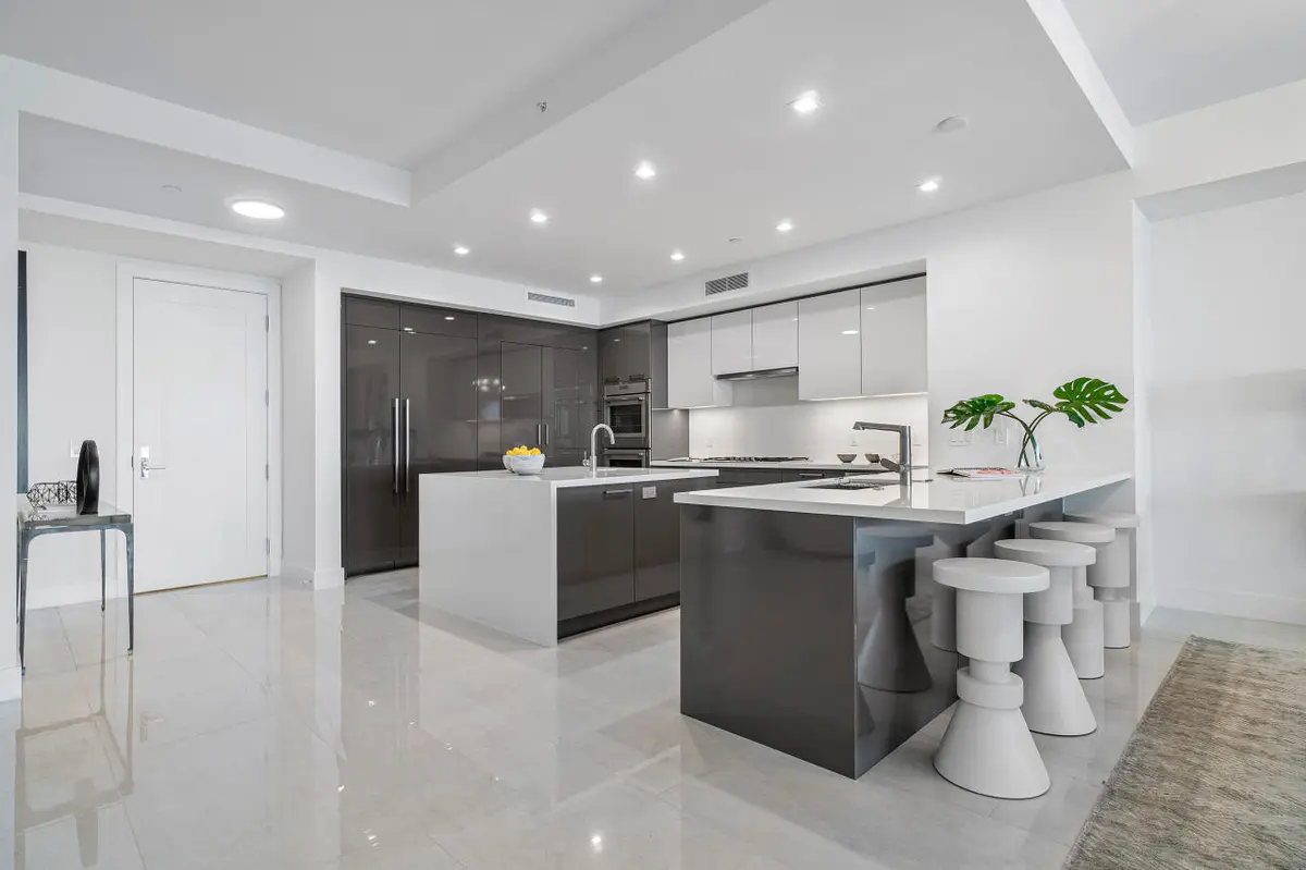 Kitchen at 5000 N Ocean Drive 302, Singer Island