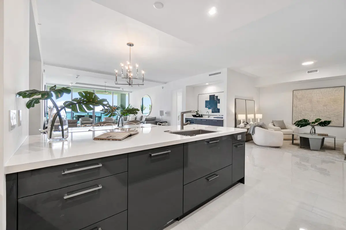 Kitchen at 5000 N Ocean Drive 302, Singer Island
