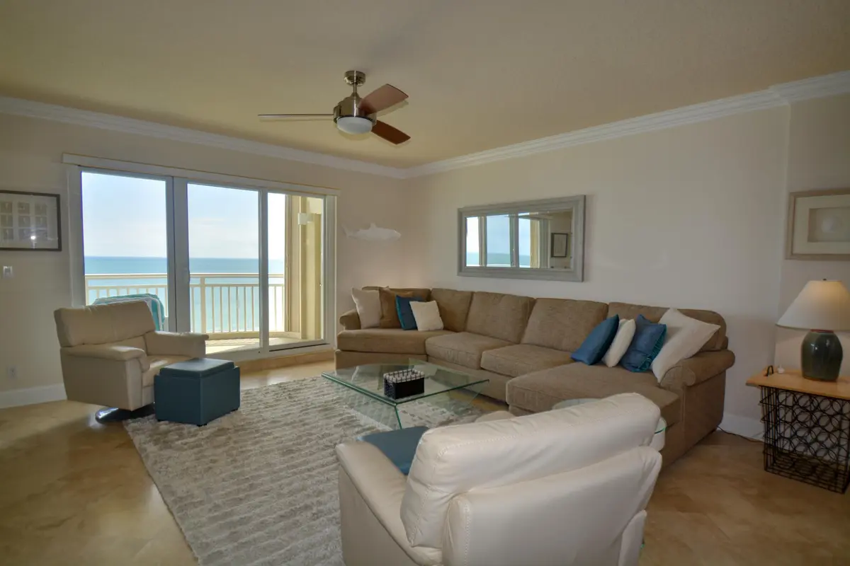 Living to balcony at 3702 N A1a 902, Fort Pierce