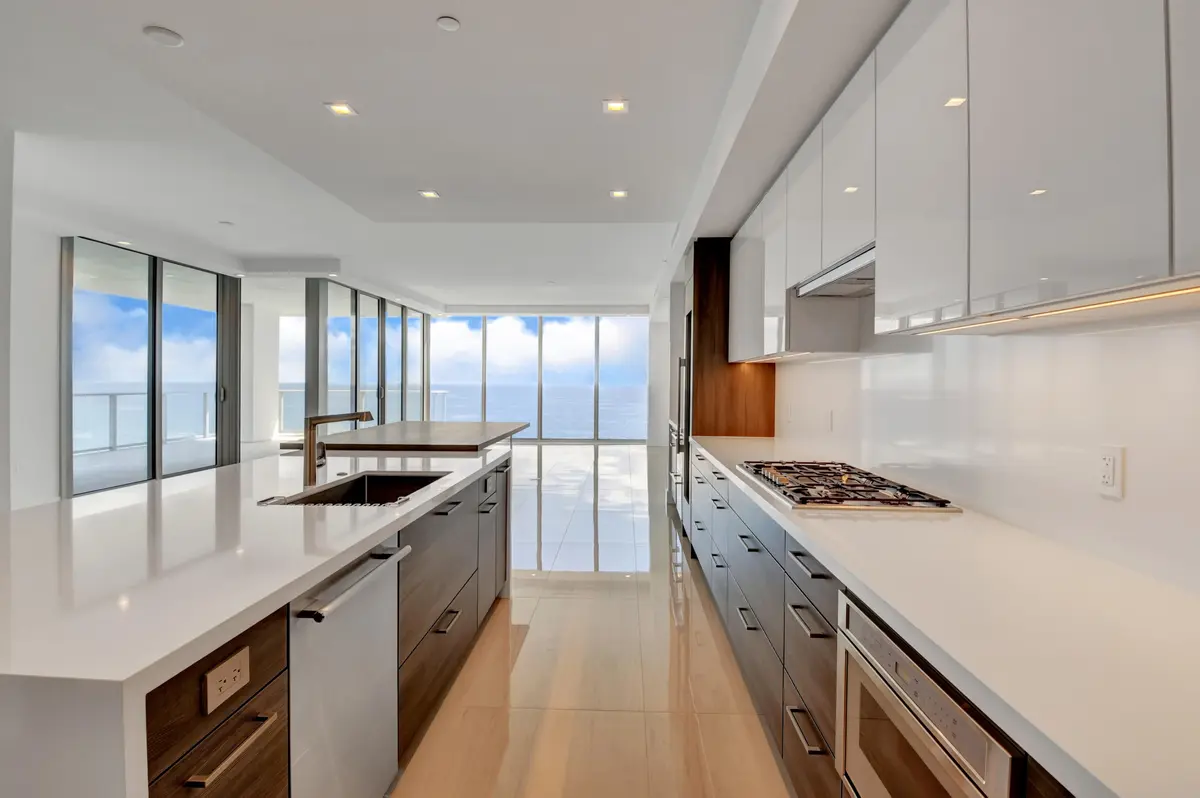 Kitchen at 5000 N Ocean Drive 1801, Singer Island