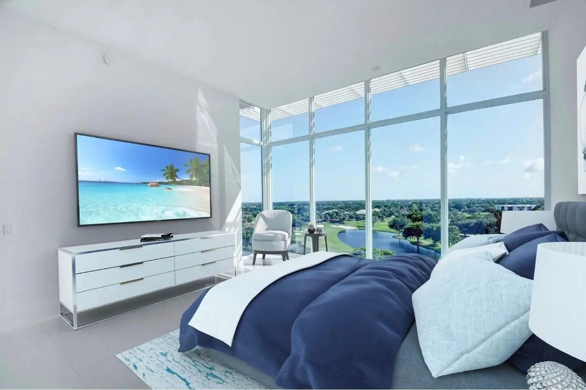 Emerald Penthouse Master Bedroom at 20155 Boca West Drive A-901, Boca Raton