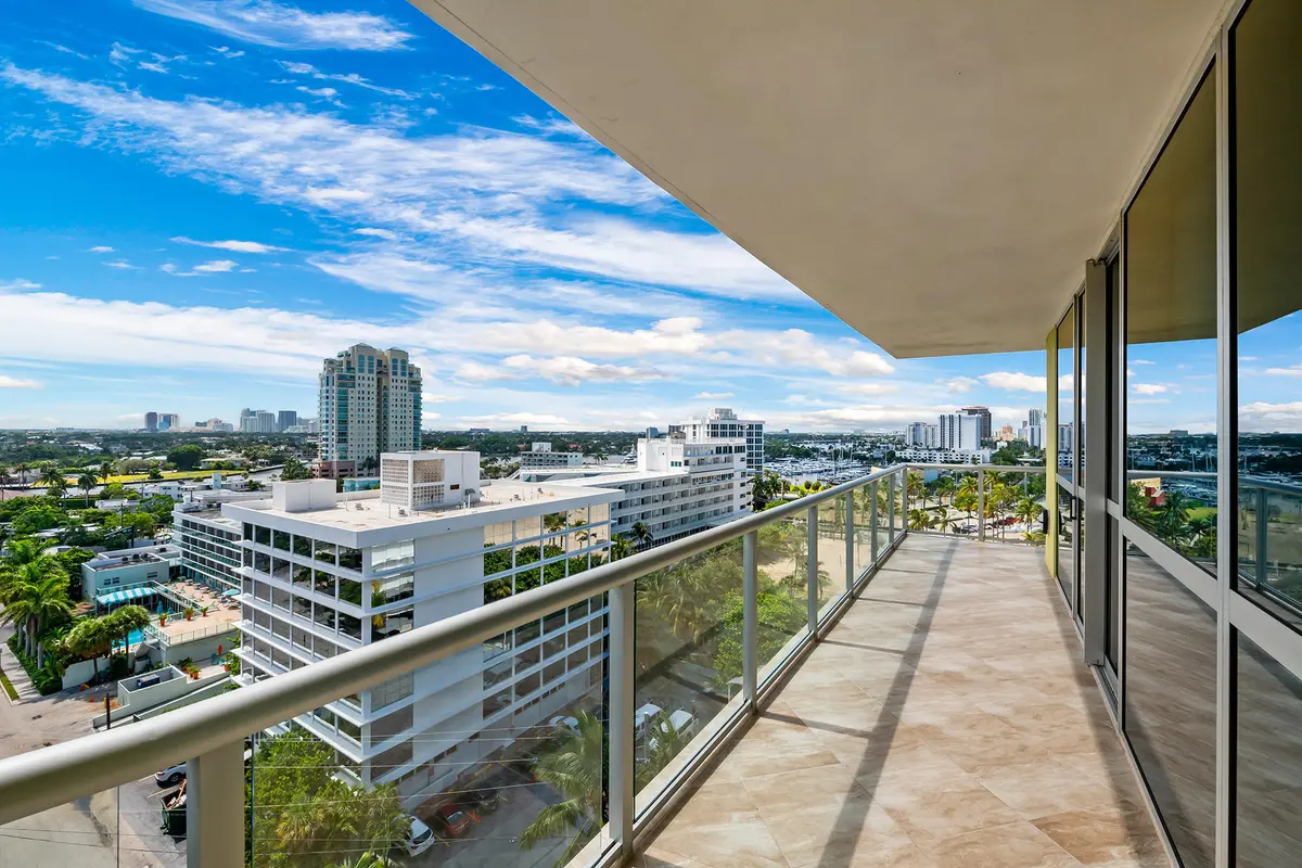 Master Balcony at 1200 Holiday Drive 904, Fort Lauderdale