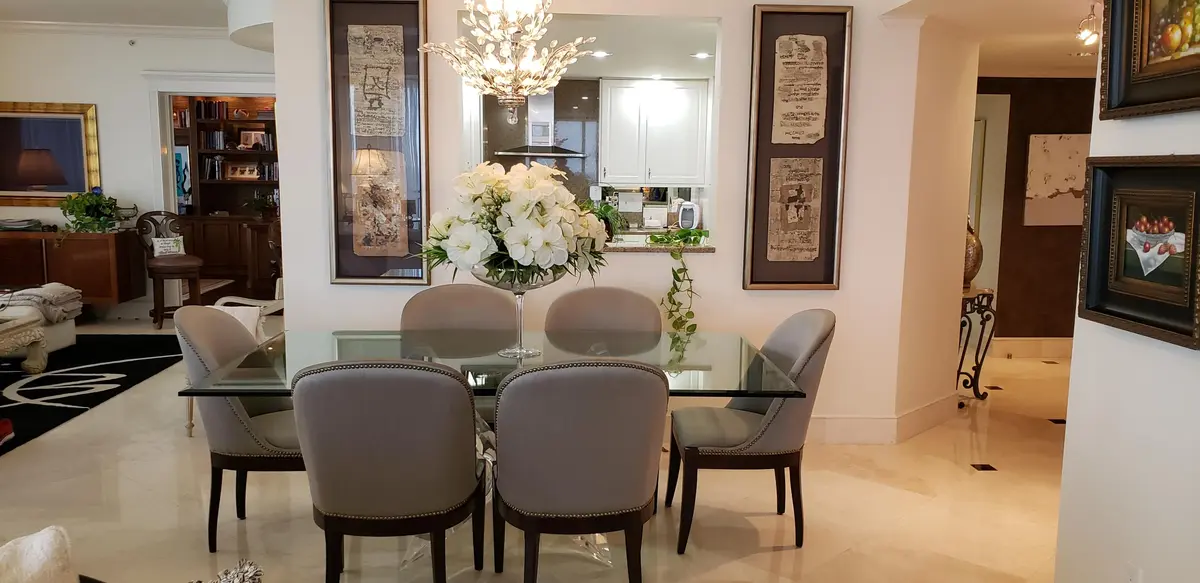 Dining Room at 3800 N Ocean Drive 1452, Singer Island