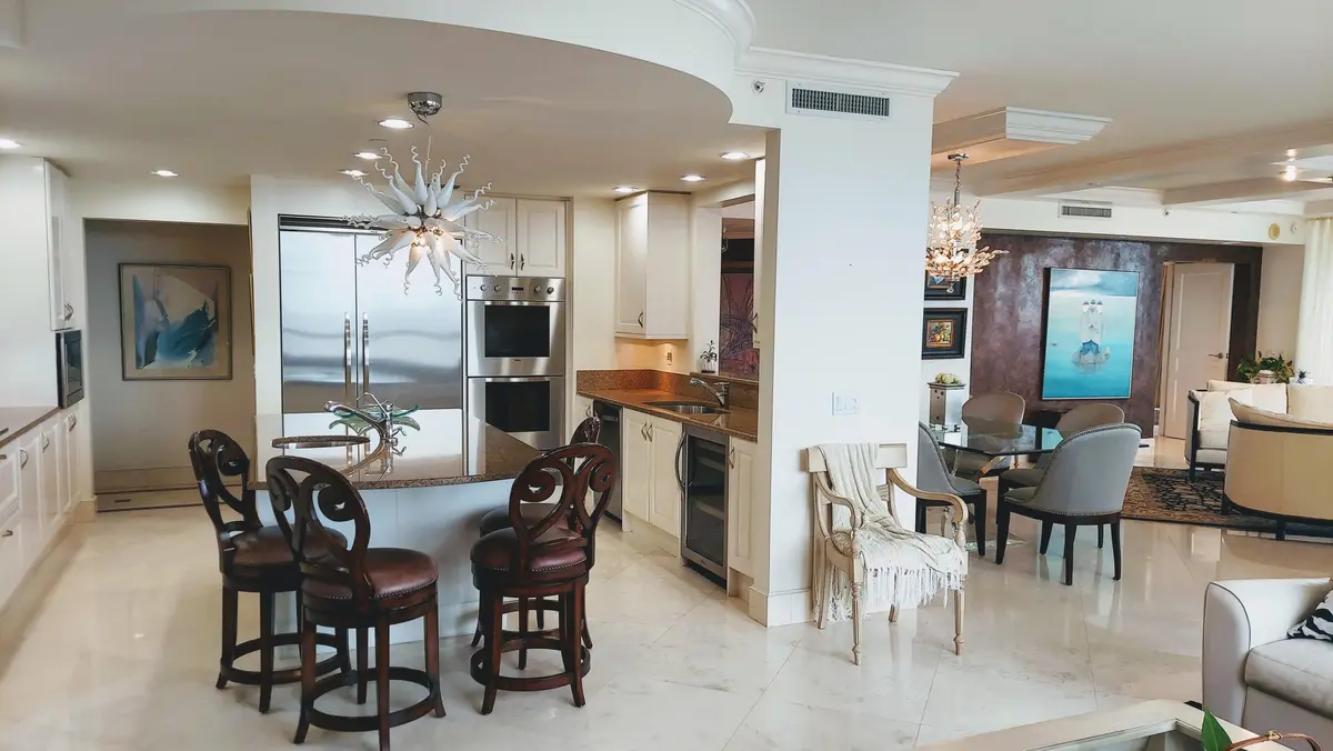 Kitchen at 3800 N Ocean Drive 1452, Singer Island