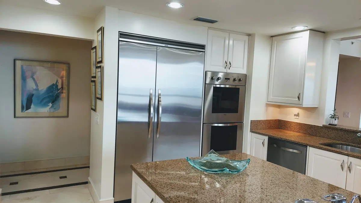 Kitchen at 3800 N Ocean Drive 1452, Singer Island
