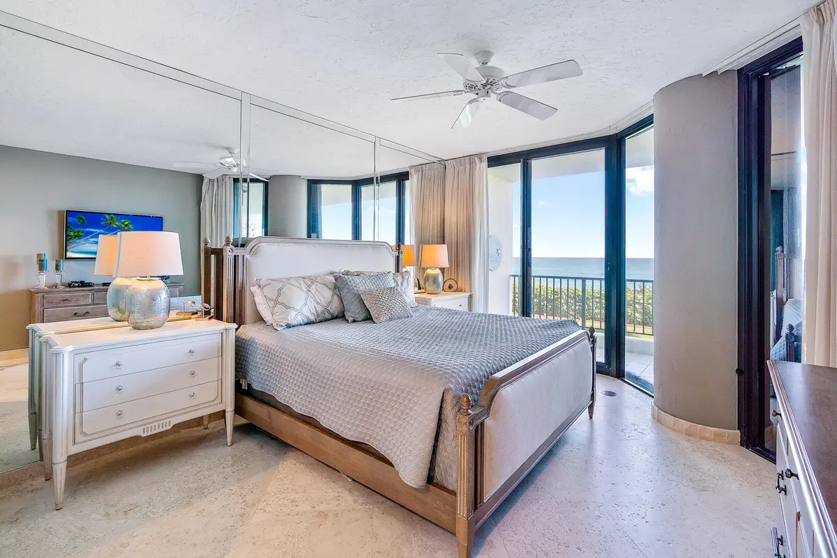 Master Bedroom at 800 Ocean Drive 203, Juno Beach