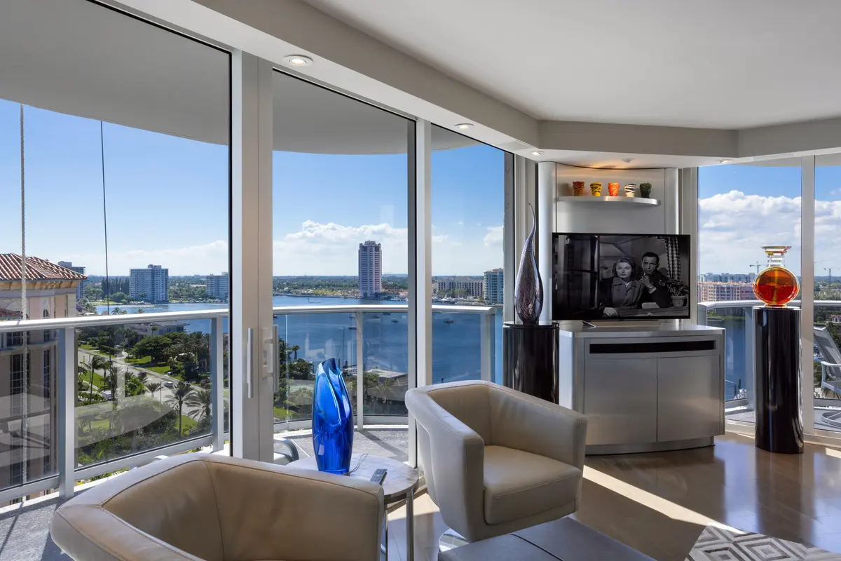 LIVING TO LAKE BOCA VIEW at 350 S Ocean Boulevard 12-B, Boca Raton