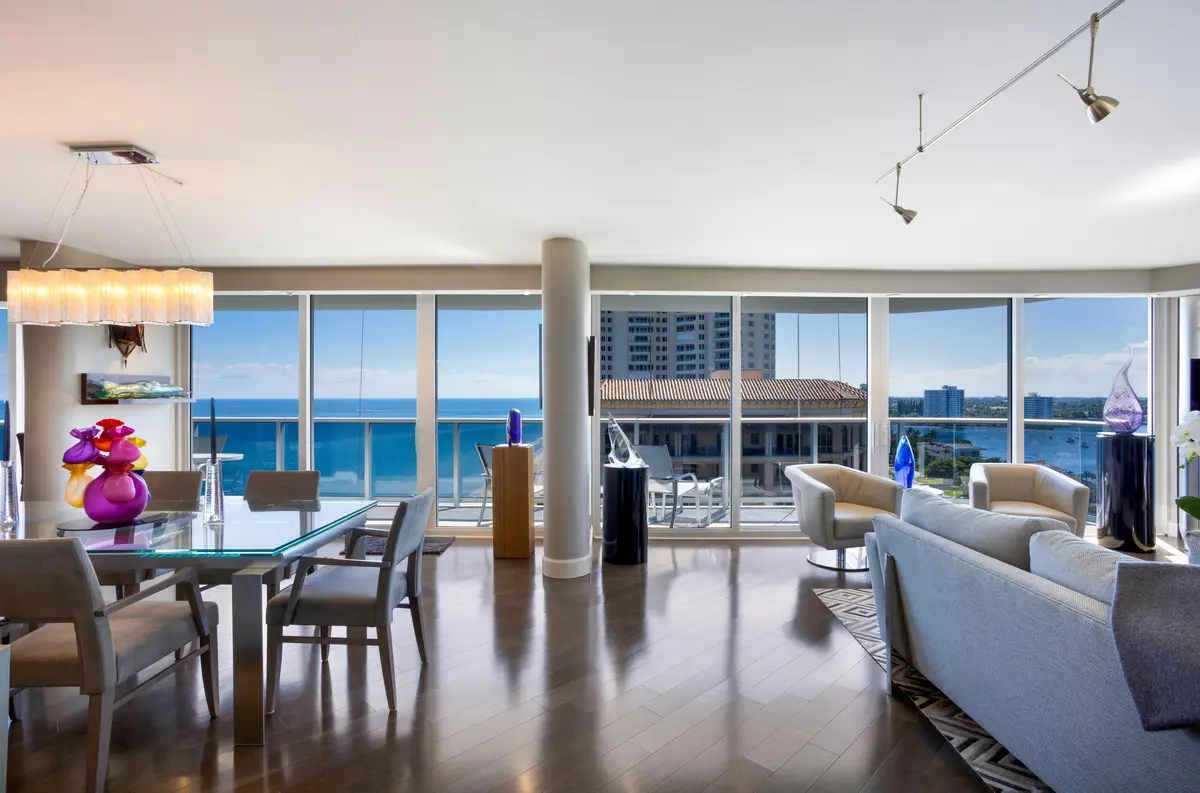 OCEAN VIEW GREAT ROOM at 350 S Ocean Boulevard 12-B, Boca Raton