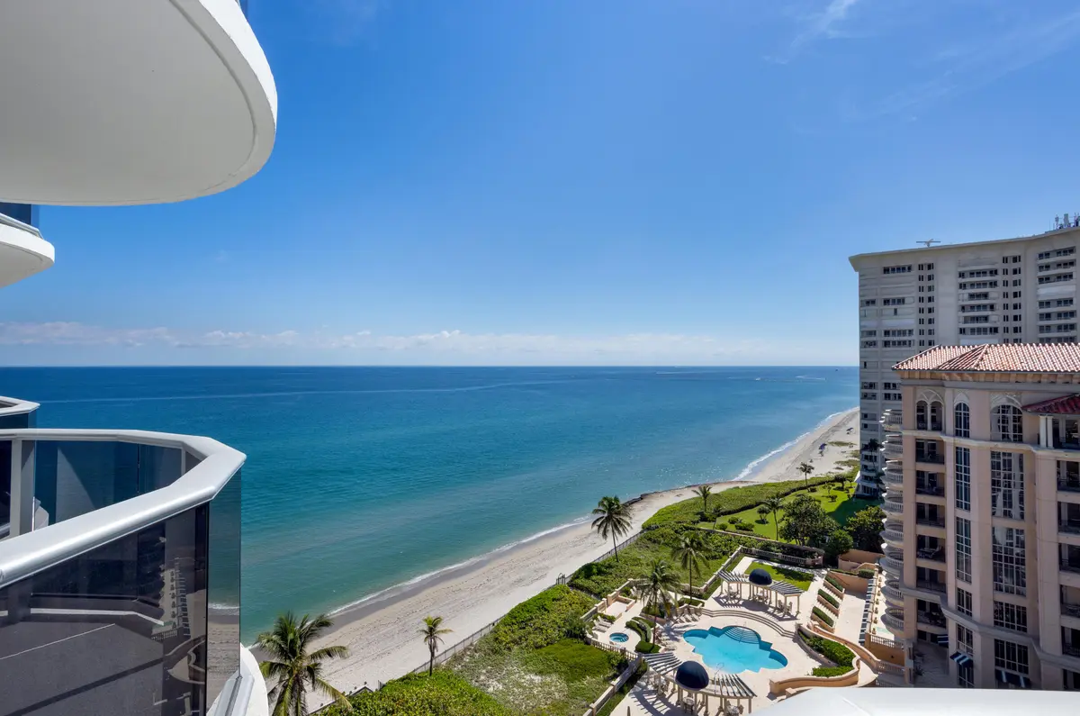 OCEAN VIEW BALCONY at 350 S Ocean Boulevard 12-B, Boca Raton