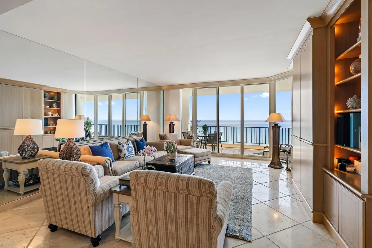 Family Room at 800 Ocean Drive 1004, Juno Beach