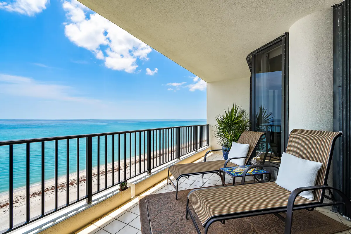 Balcony at 800 Ocean Drive 1004, Juno Beach