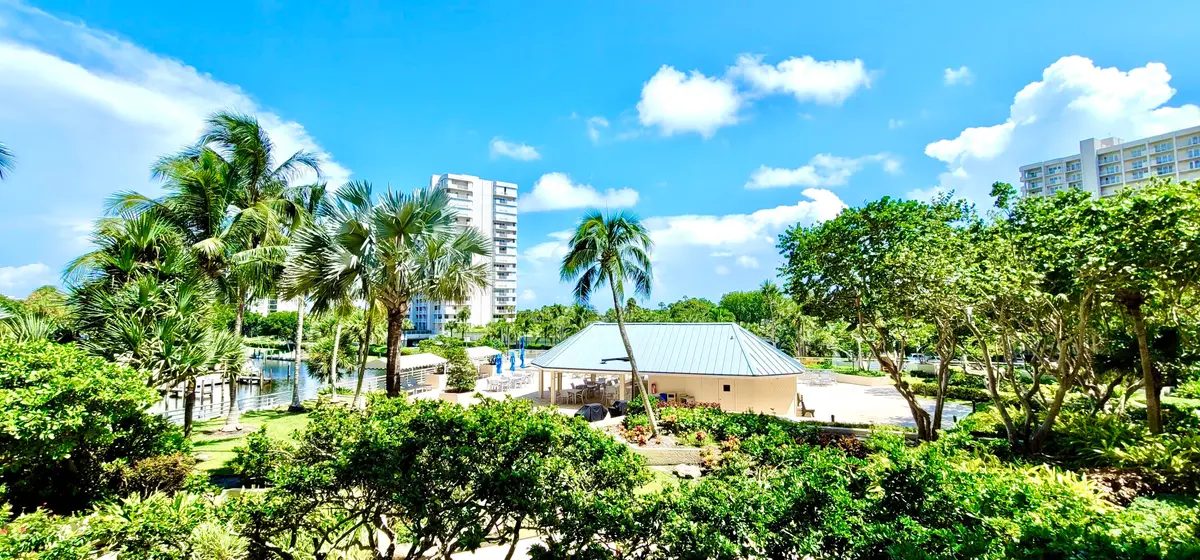 LUSH TROPIAL GARDENS at 4101 N Ocean Boulevard D-203, Boca Raton