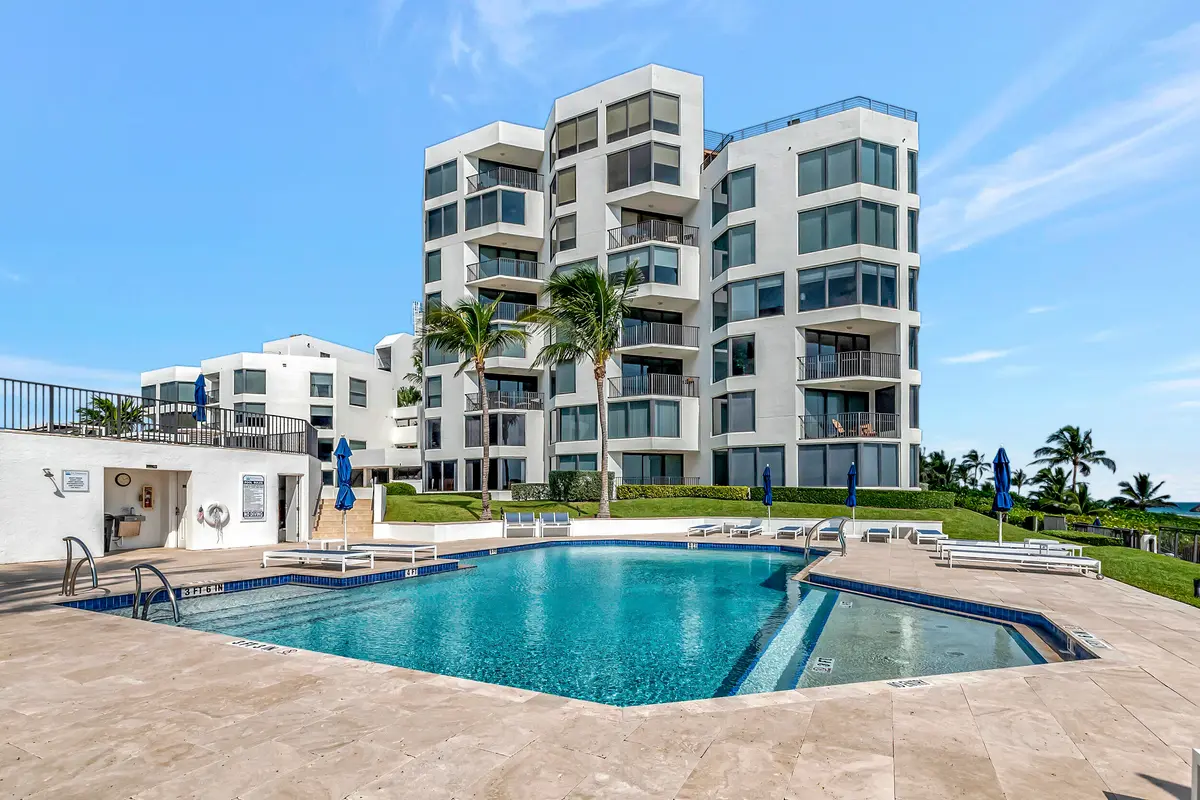 POOL AREA at 2565 S Ocean Boulevard 210 N, Highland Beach