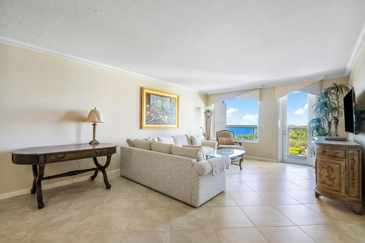 Expansive Living Room w/ Views at 3450 S Ocean Boulevard 625, Palm Beach