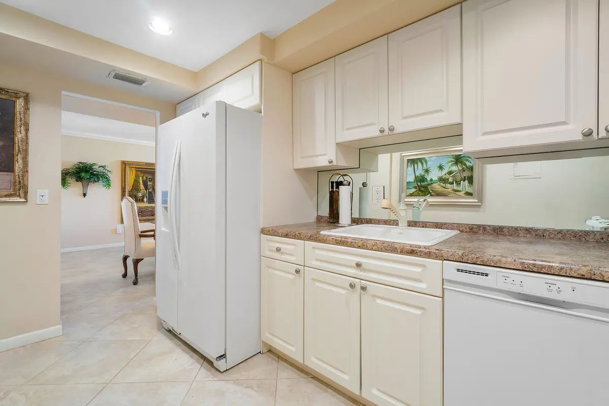 Kitchen at 3450 S Ocean Boulevard 625, Palm Beach
