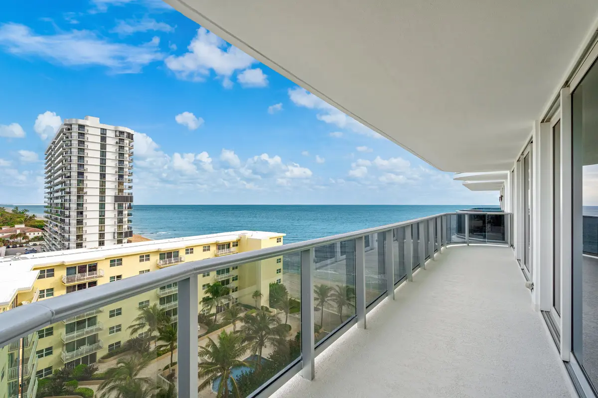 BALCONY VIEW at 350 S Ocean Boulevard 9-C, Boca Raton