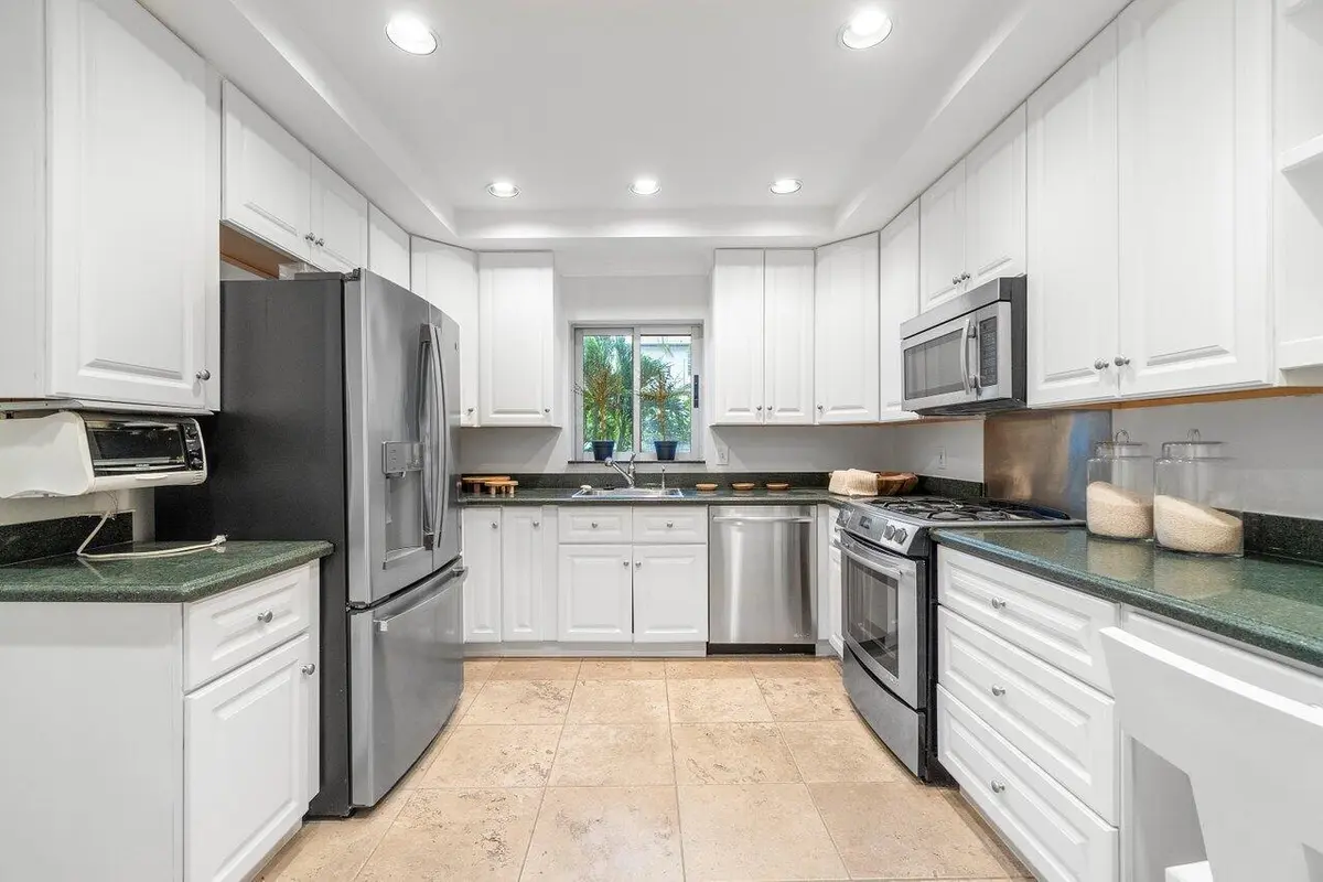 Kitchen at 429 Australian Avenue 3, Palm Beach