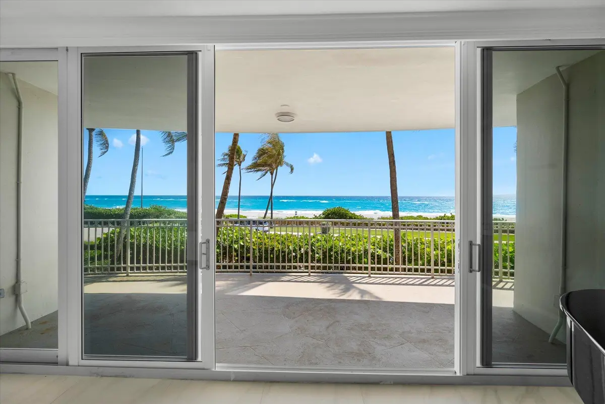 Living Room View at 100 Royal Palm Way A2, Palm Beach